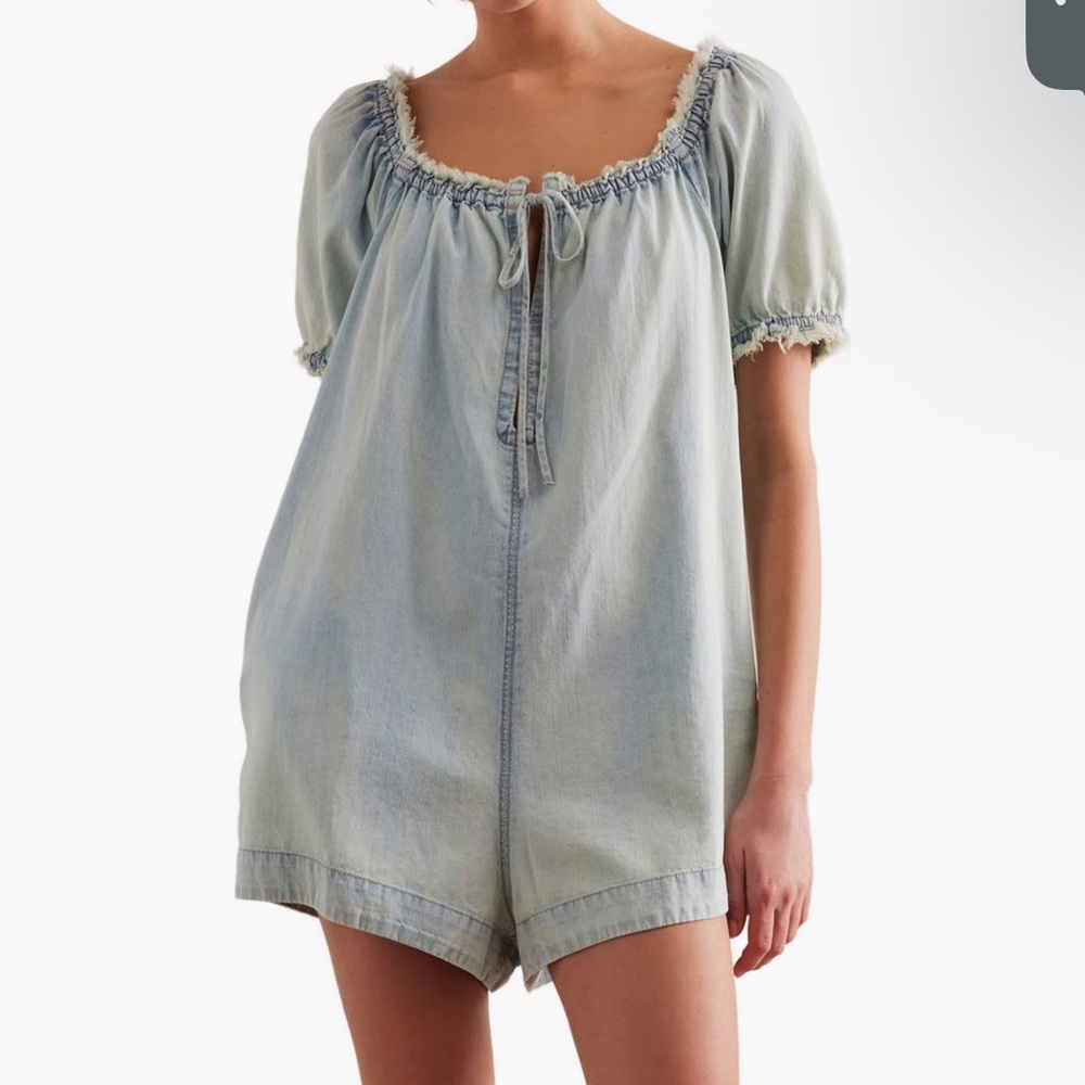 Free people  Light Blue romper Xs